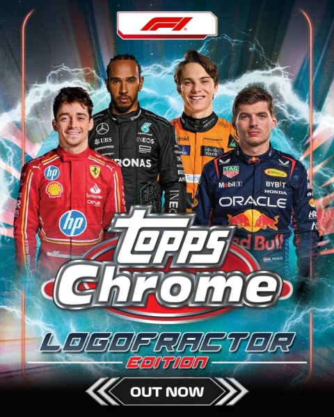 Value Box Karty F1 Topps Chrome 2024 | karteina.pl